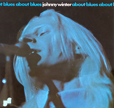 Thumbnail of JOHNNY WINTER - About Blues album front cover